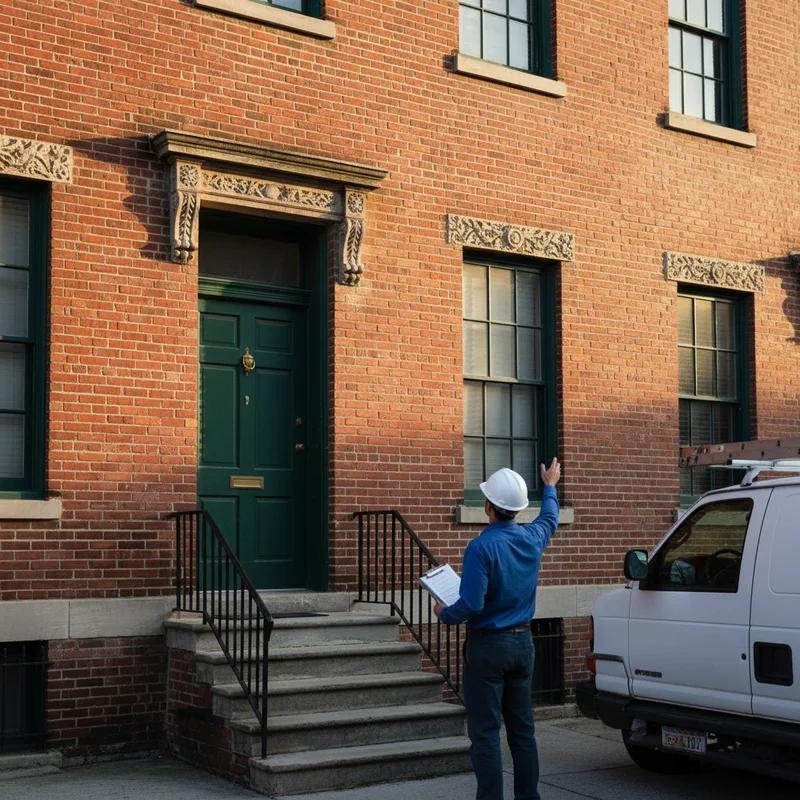 A Philadelphia roofing contractor discussing cool roof options with a homeowner.
