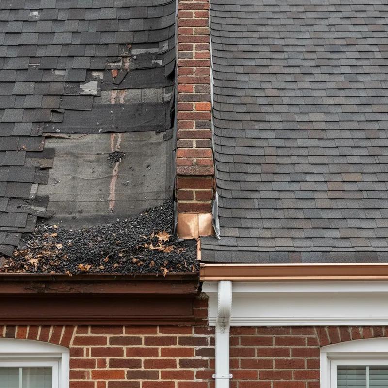 A Philadelphia homeowner speaking with an insurance agent at a kitchen table, reviewing a roof inspection report and insurance declarations page side by side