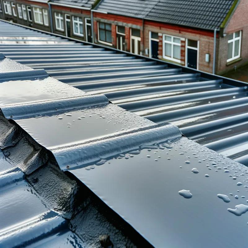 Aerial view of Philadelphia under diverse weather conditions, emphasizing the need for timely roof repairs.